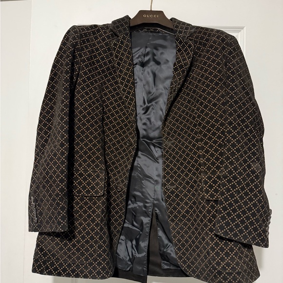 Gucci Black and Brown Men's Blazer